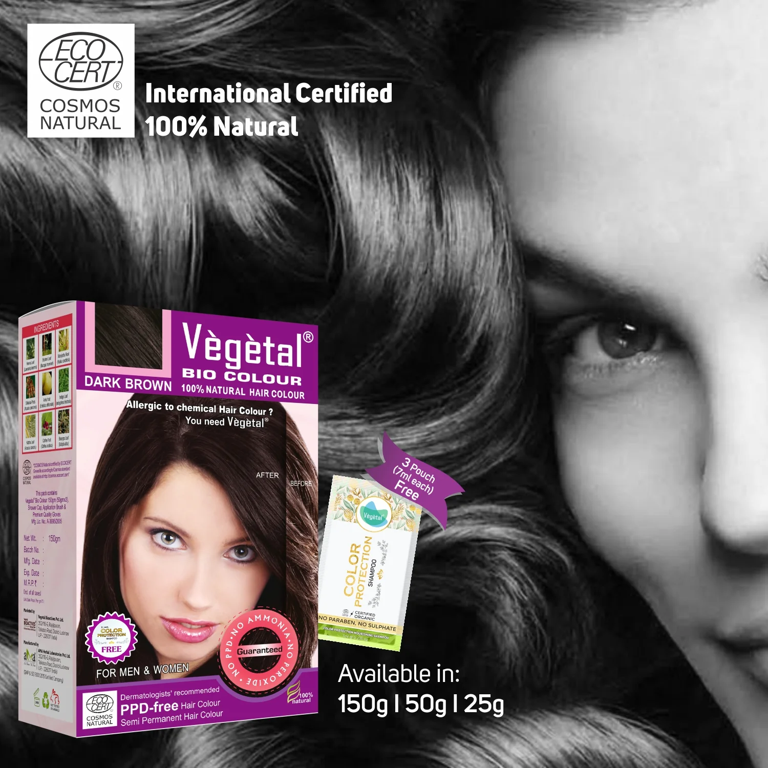 Vegetal Bio Colour Dark Brown - Image 5