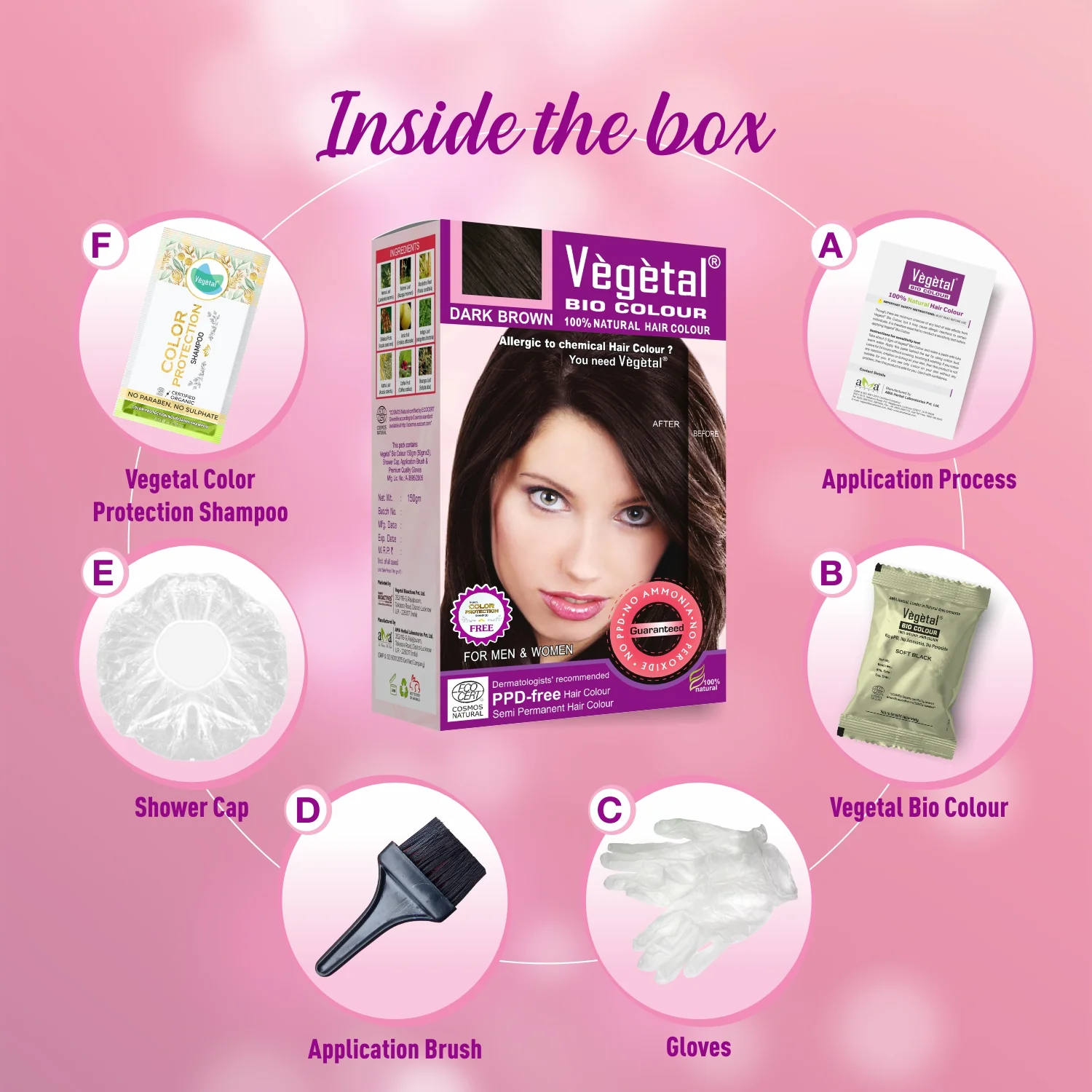 Vegetal Bio Colour Dark Brown - Image 6