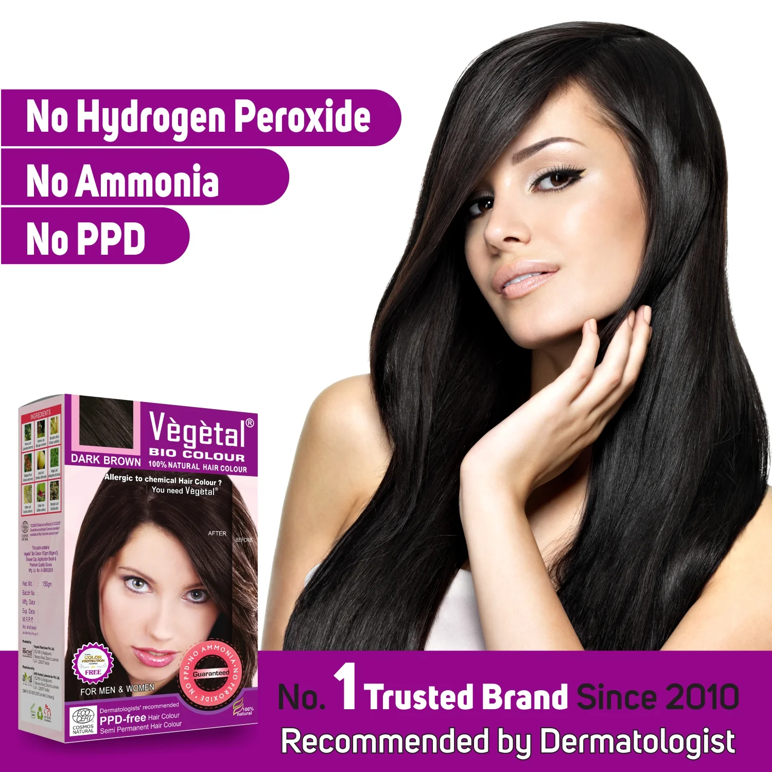 Vegetal Bio Colour Dark Brown - Image 7