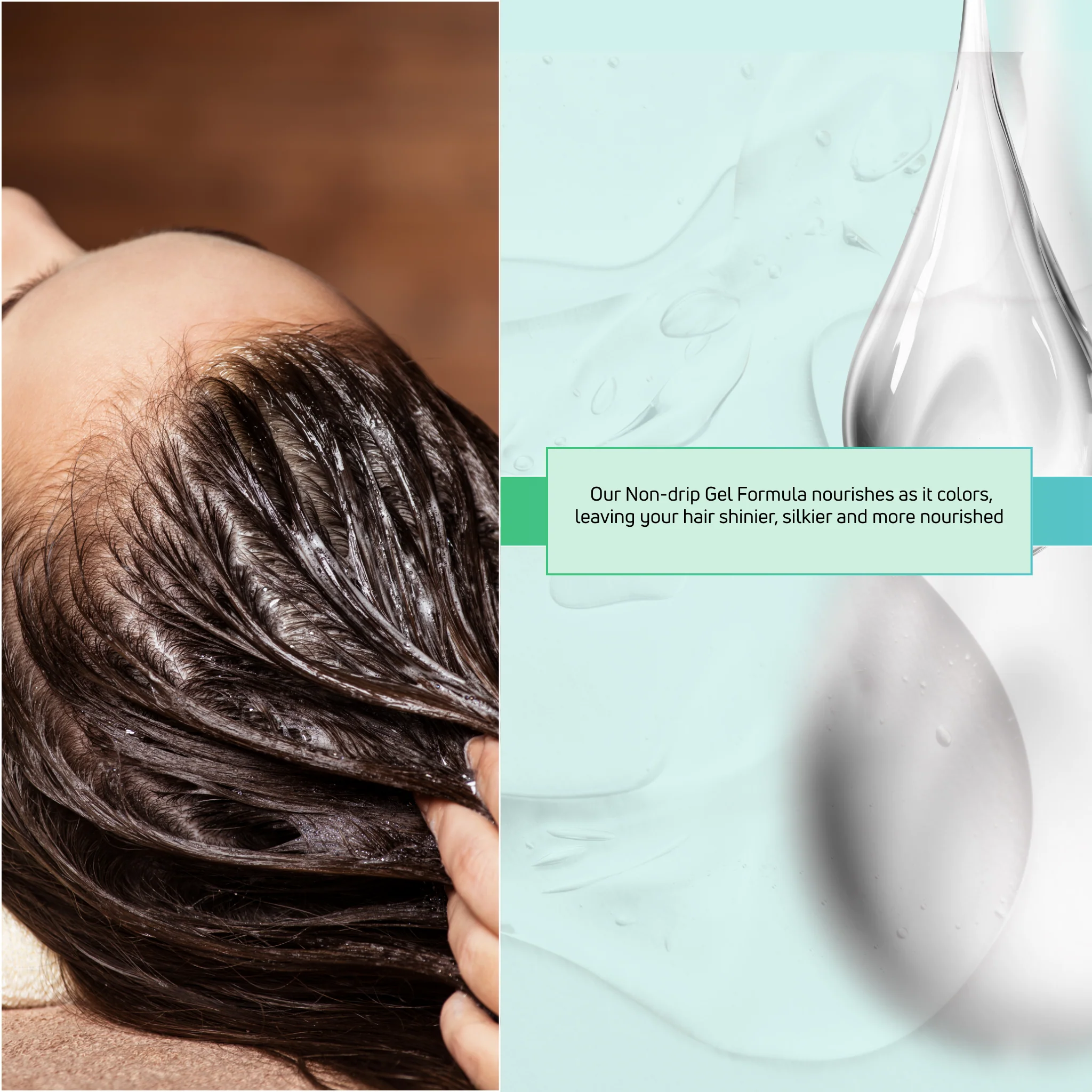 Vegetal Safe Color+ Soft Black - Permanent Gel Hair Color (Pack of 2) - Image 3